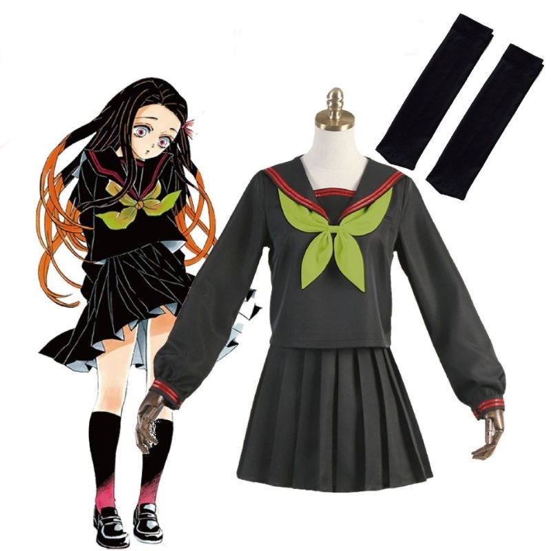 SEIFUKU KAMADO NEZUKO/KOSTUM SEIFUKU NEZUKO/DEMON SLAYER