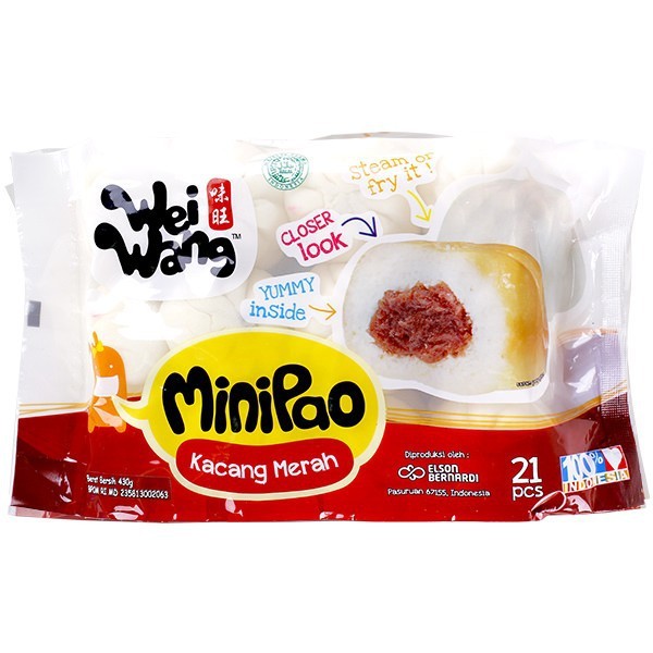 

WEI MINIPAO KACANG MERAH 21BJ