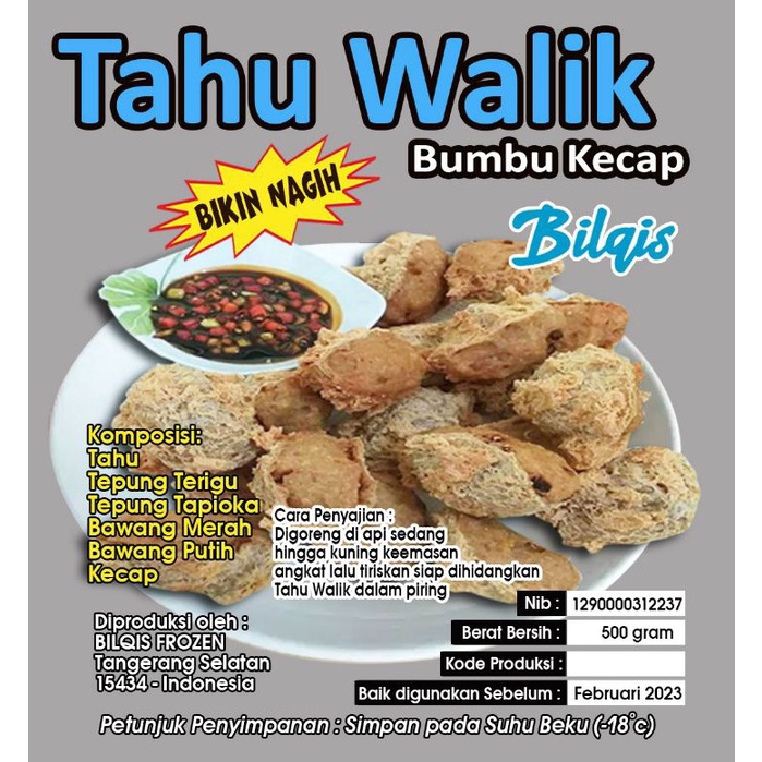 

Pesan disini Tahu WalikTahuTahu Frozen