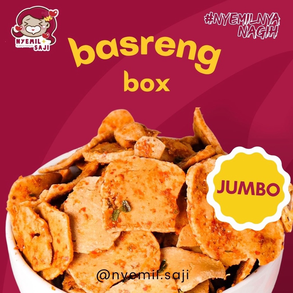 Segera belanja BASRENG KEMASAN BOX 25 GRAM