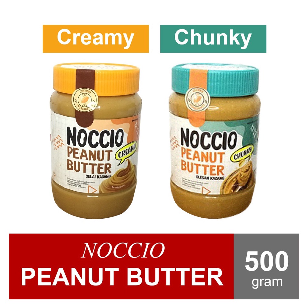 

Dijamin puas Noccio Peanut Butter 5gr BESAR HALAL PROMO