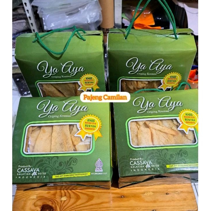 Kripik Singkong Presto Criping Kremes Cassava YA Aya 500 Gram