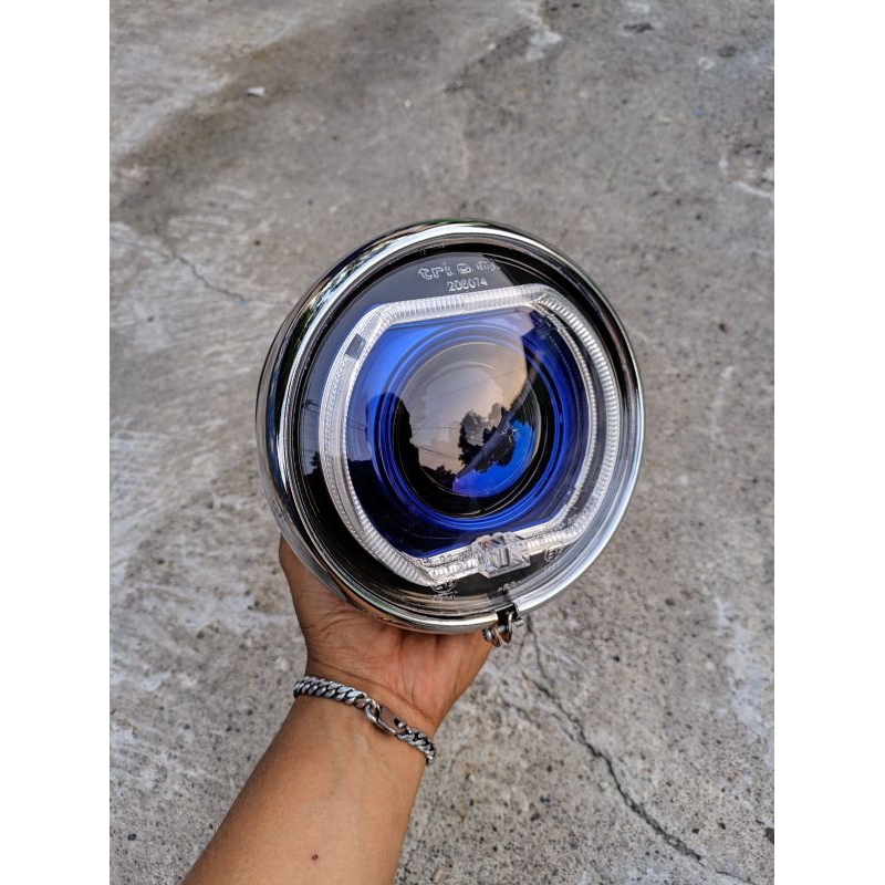 lampu biled CB set batok CB 125 pres/croom lampu biled AES turbo SE set batok CB lampu biled cb set 