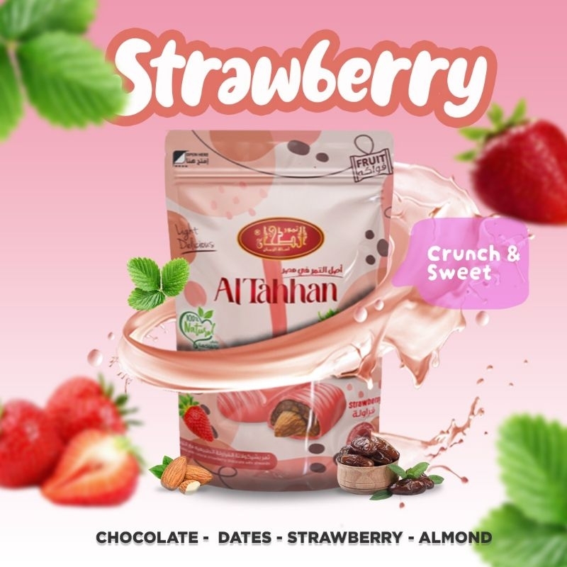 

KURMA COKLAT STRAWBERRY VALENTINE ALMOND PREMIUM - Timur tengah ( Strawberry valentine )