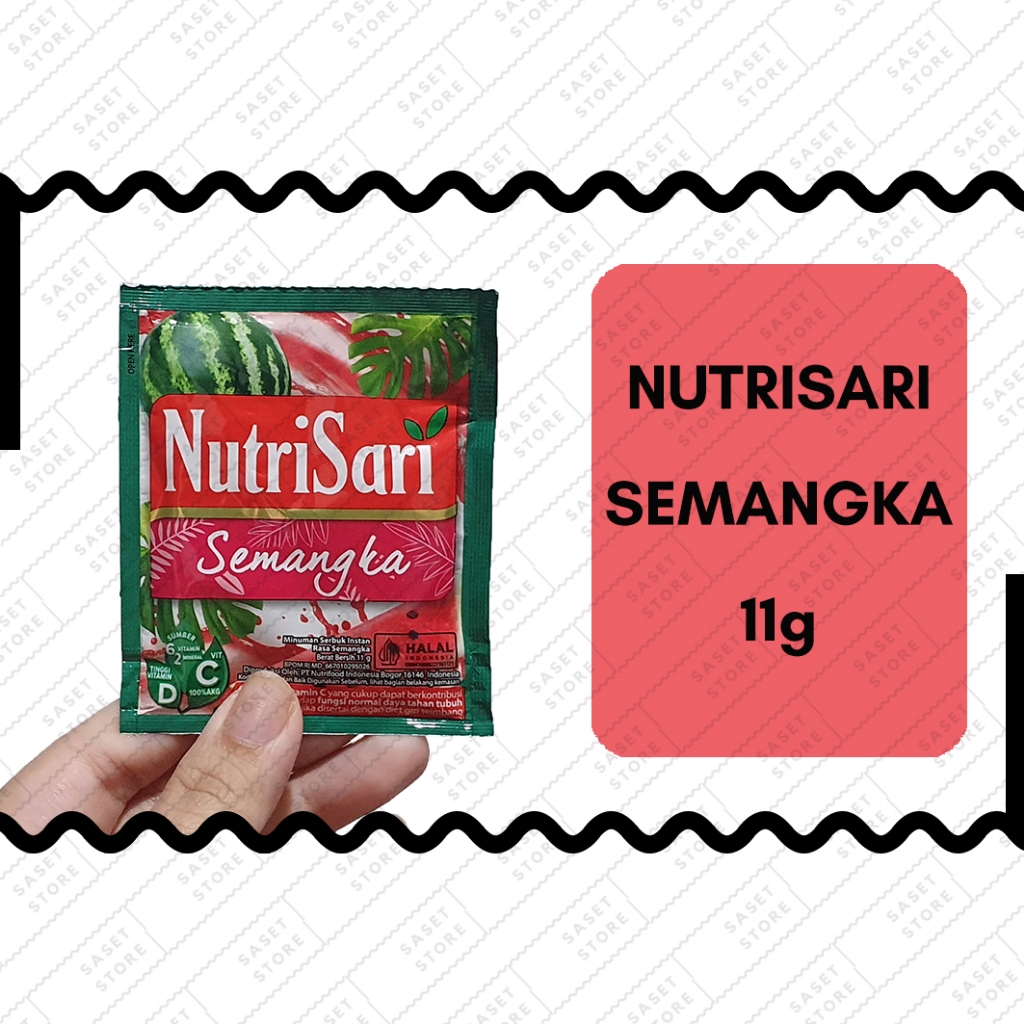 

Nutrisari Semangka 11g Sachet Minuman Serbuk Instan