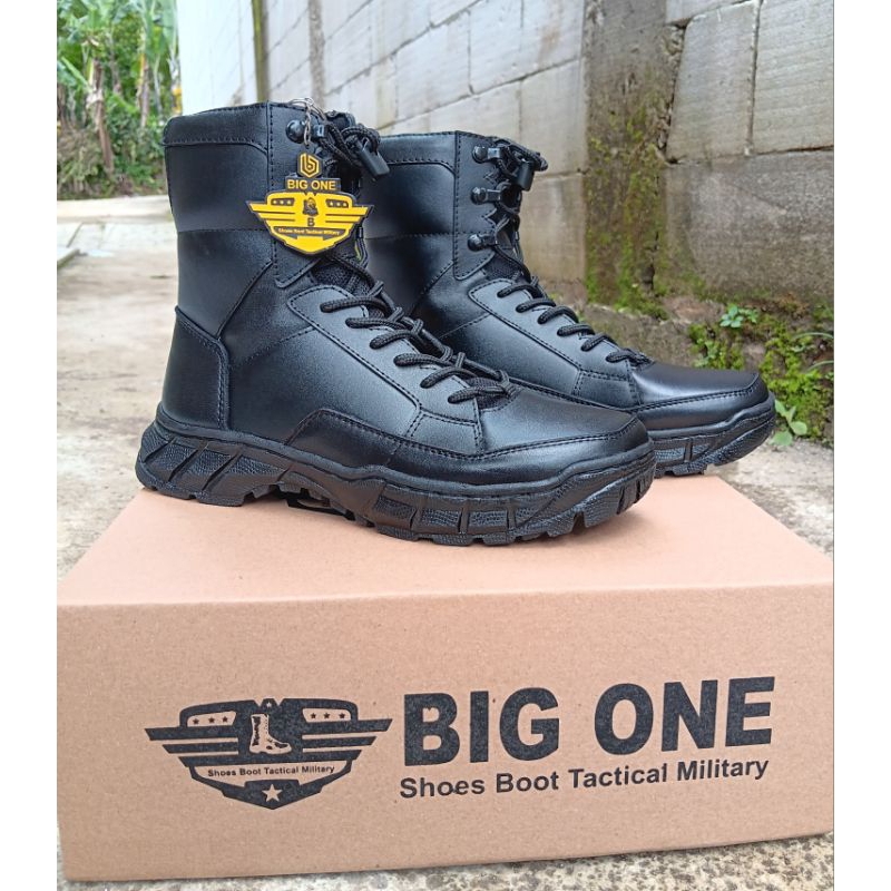 SEPATU PDH JATAH PASPAMPRES FULL KULIT SEPATU PDL PENDEK PASPAMPRES 6 Inch Satlantas