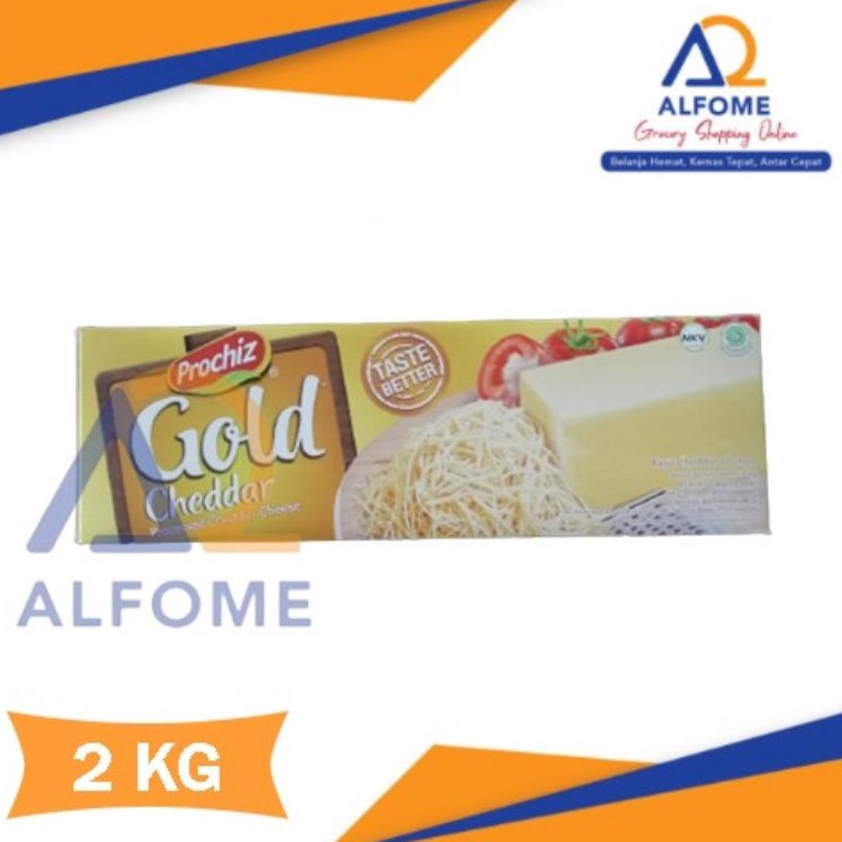

Terbaru Keju Prochiz Gold Cheddar 2Kg Murah Meriah Berkualitas
