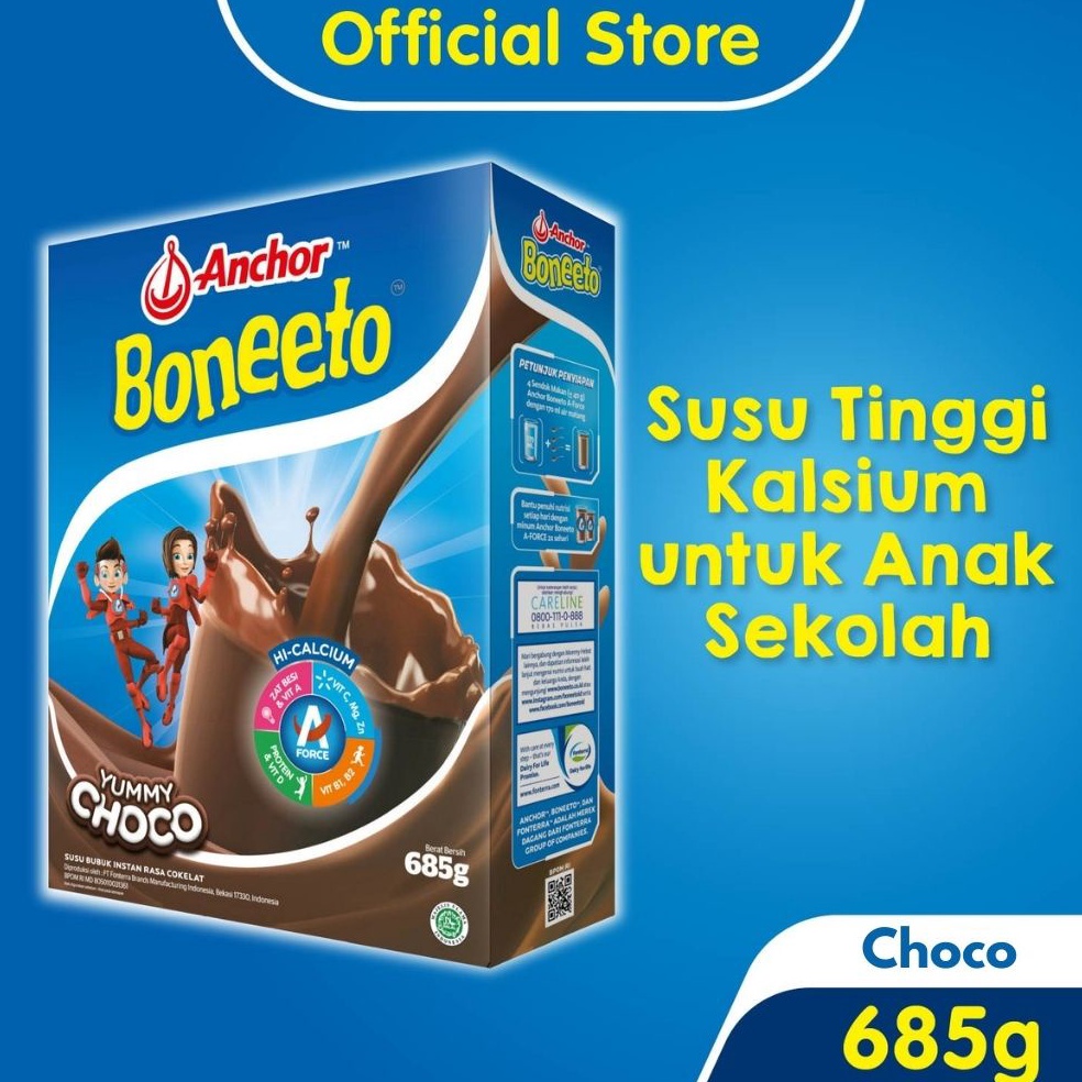 

Terdepan Boneeto Susu Bubuk Anak Sekolah Yummy Choco 685g Nutrisi Pertumbuhan Anak untuk Daya Pikir dan Tubuh Aktif