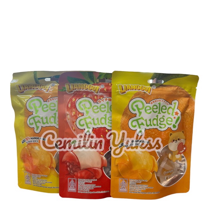 

Discount Lianggui Peeled Fudge 18g Permen Lunak Rasa Jeruk Strawbery Mangga