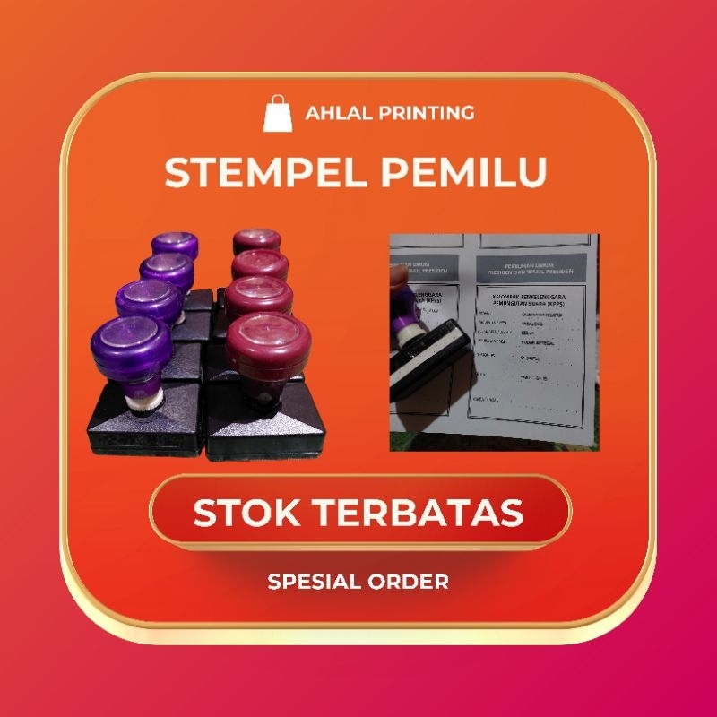 STEMPEL PEMILU | STEMPEL KPPS | STEMPEL PETUGAS KPPS | PEMILU