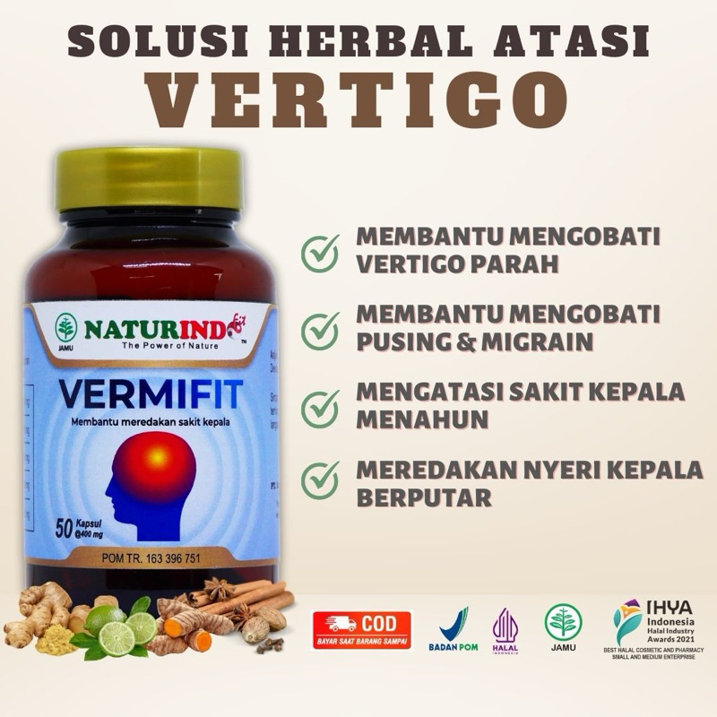 Obat Herbal Vertigo Sakit Kepala Menahun Terasa Berputar Atasi Berbagai Sakit Kepala Bagian Belakang