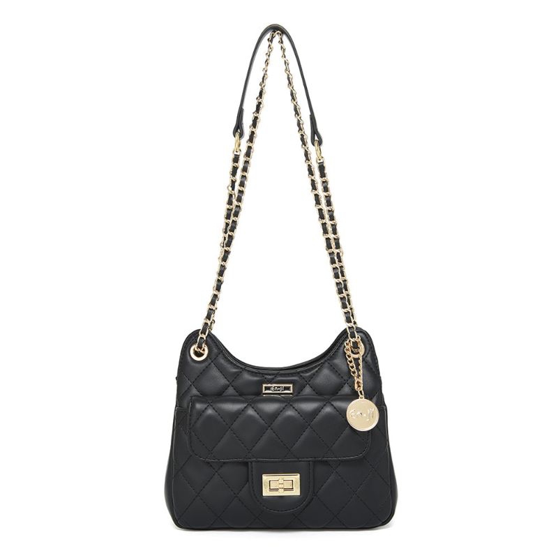 Enji Sanrim Shoulder bag -Black