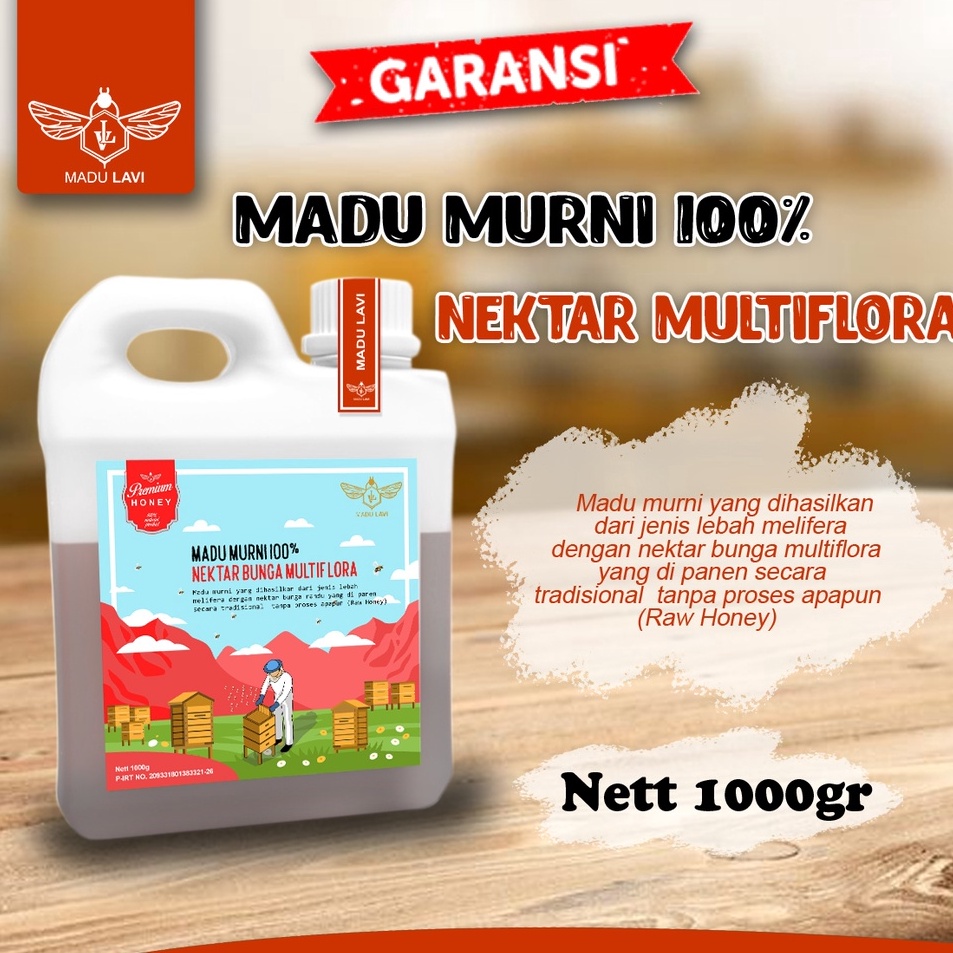 

Lihat Disini Madu Lavi Murni Asli Nektar Multiflora Grade A 1 Alami Pure Raw Honey