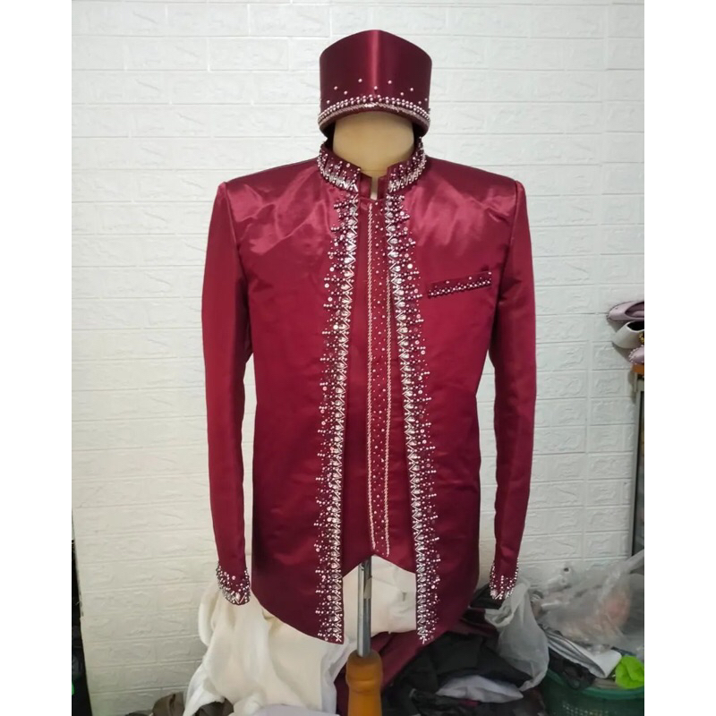 Beskap Pengantin Pria Modern