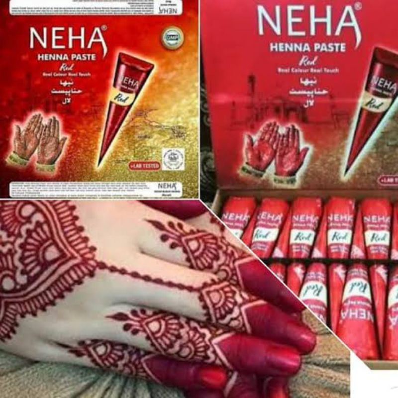 Nail Art Henna Magic Hena Neha Paste Instant Pengantin