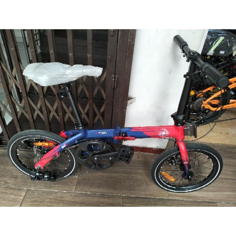 Sepeda Lipat Element Foldx X2 Spiderman