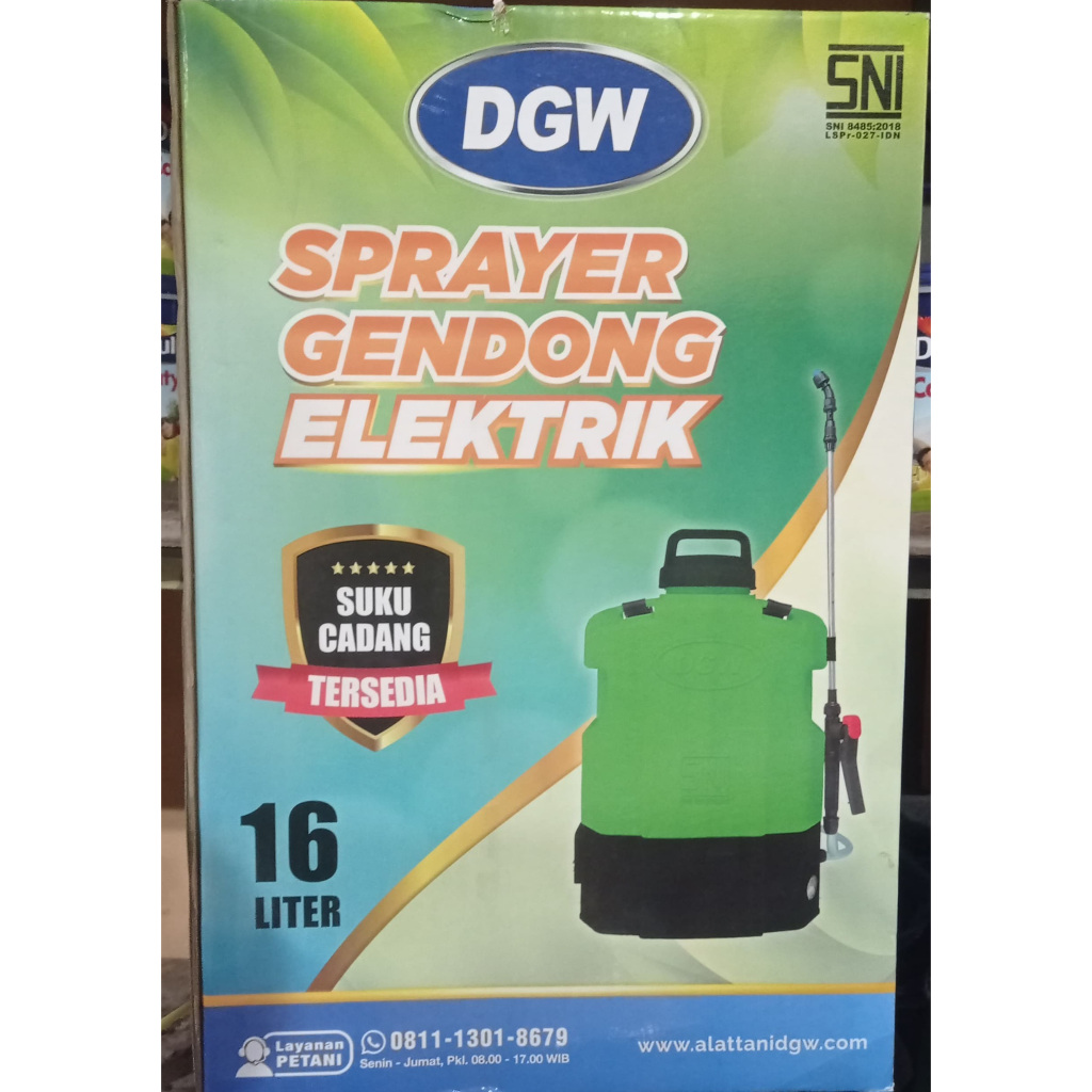 SEMPROTAN SPRAYER GENDONG ELEKTRIK "DGW" 16 LITER