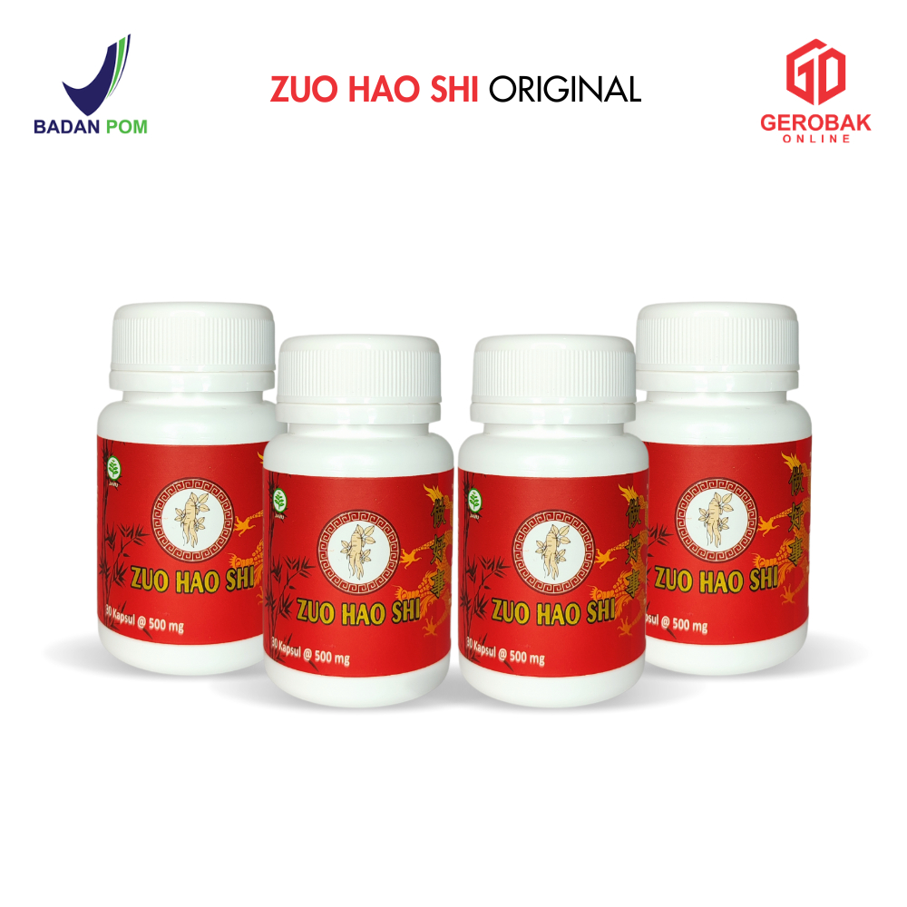 Zuo Hao Shi - Obat Cina Herbal Saraf kejepit - 4 pcs