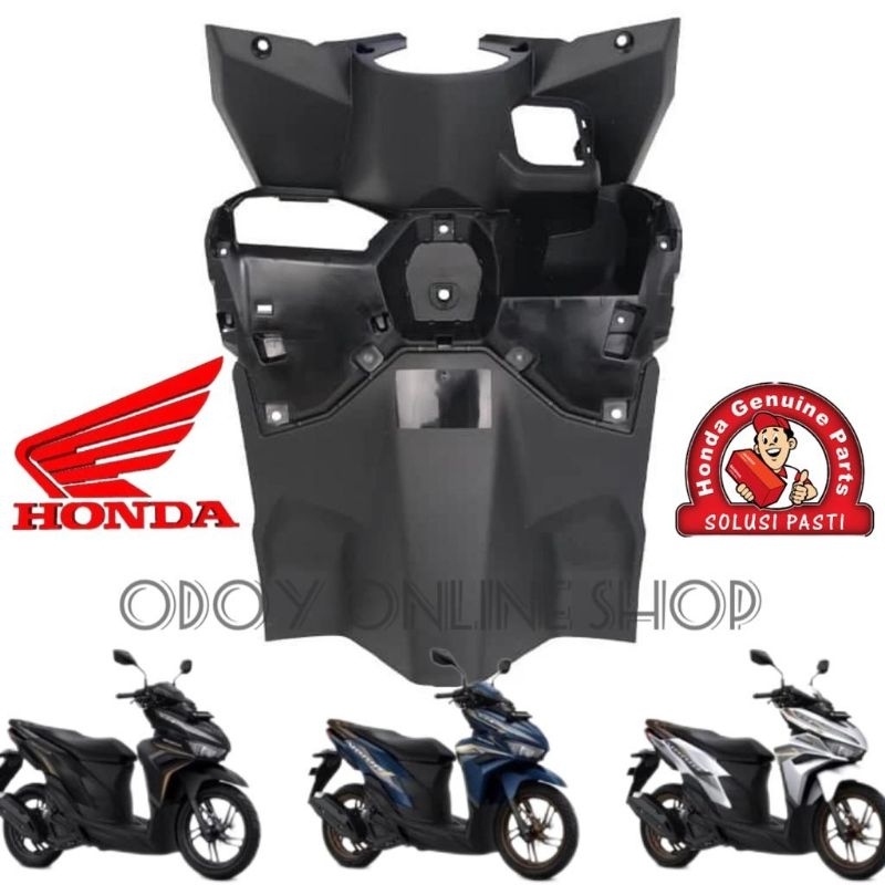 Cover inner K2V dek tengah dashbor cover kunci Vario 125 2023 K2V terbaru. ORIGINAL AHM