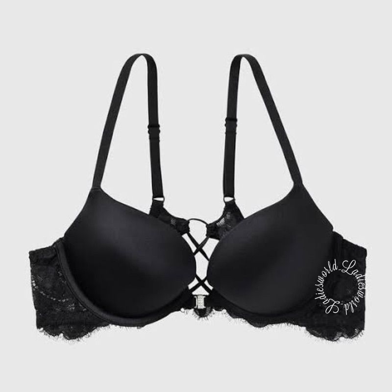 La senza Black beyond sexy 32D 36D bra kait depan
