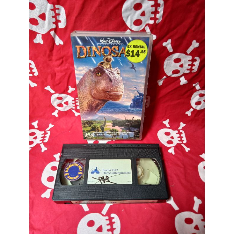 Kaset Vhs Dinosaur