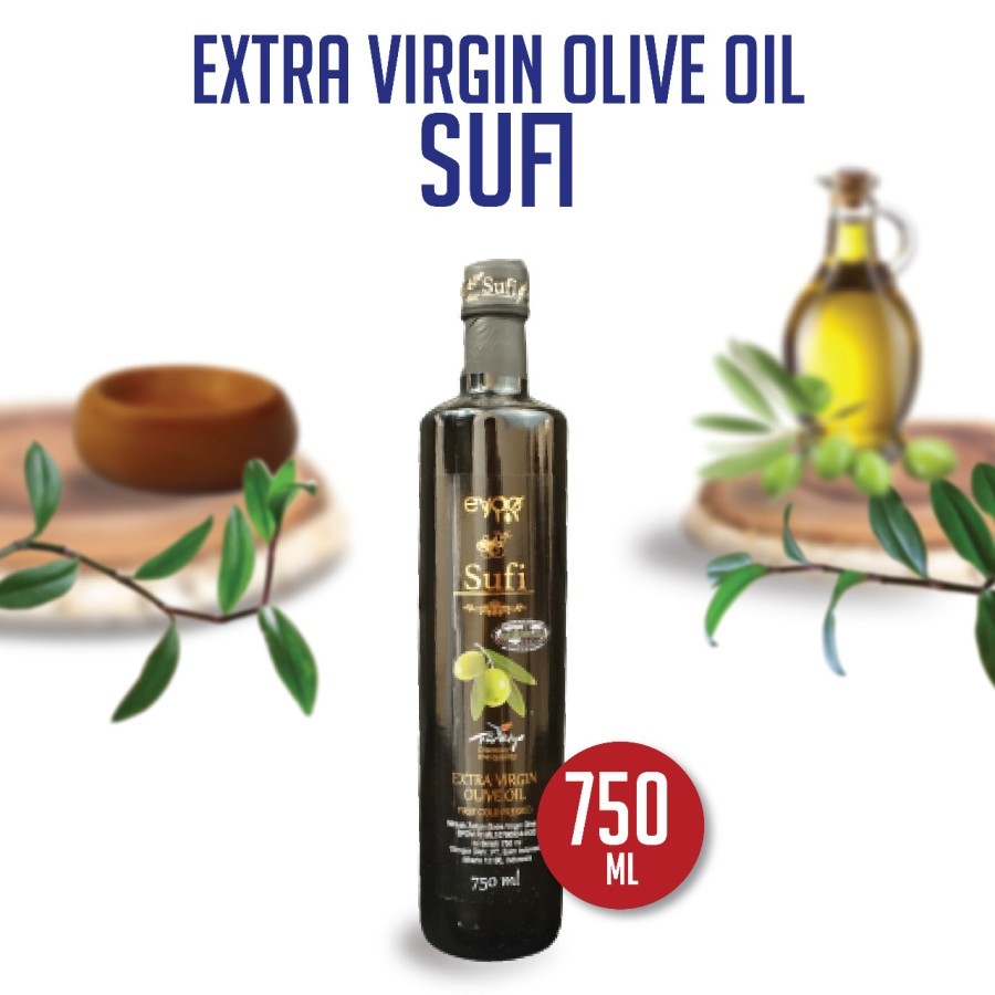 SUFI Extra Virgin Olive Oil 750 ml Minyak Zaitun SUFI 750 ml