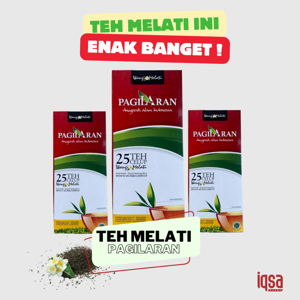 

Minuman Teh Asli Melati-yasmin Original Pagilaran