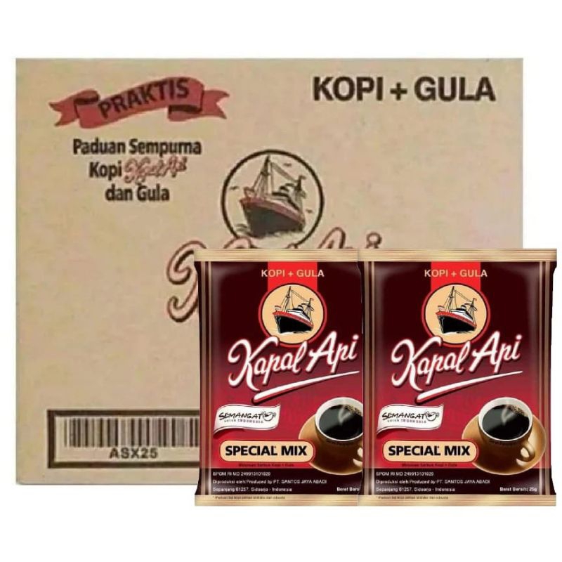 

kapal api mix 1dus isi 120renceng x10