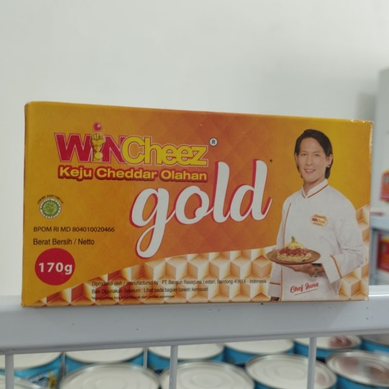 

Wincheez Wincis Keju cheddar olahan gold 170g