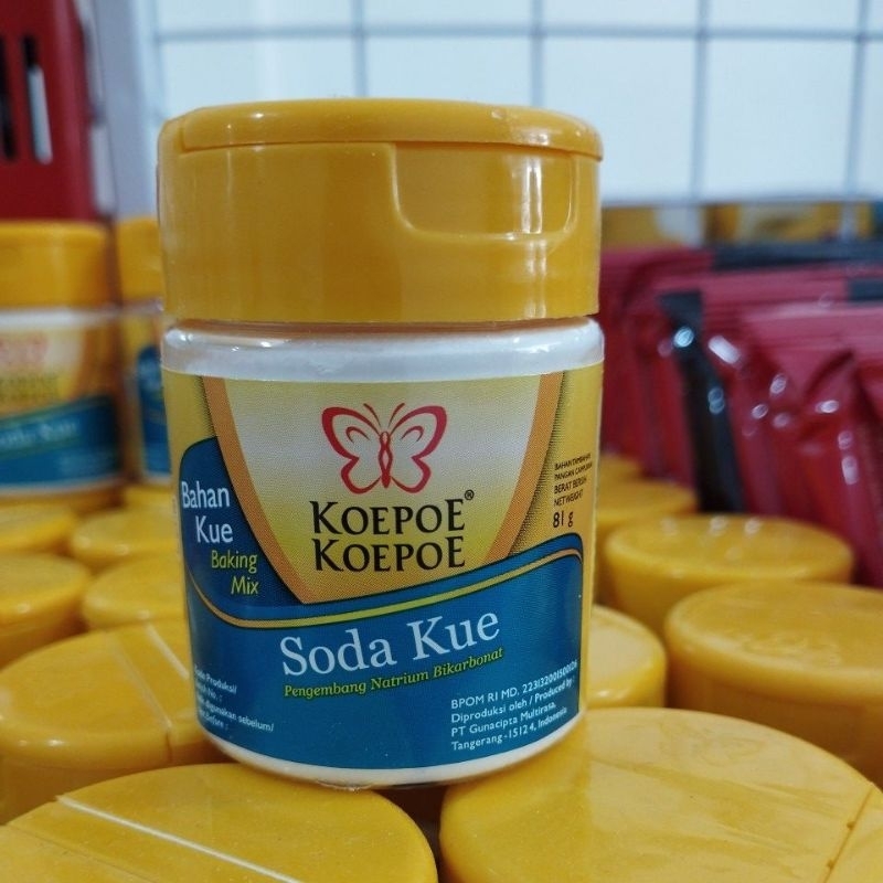 

Soda Kue Kupu Kupu Koepoe 81g