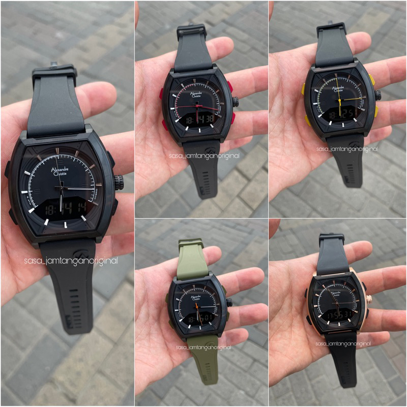 Jam Tangan Alexandre Christie Ac 9390 Original Pria