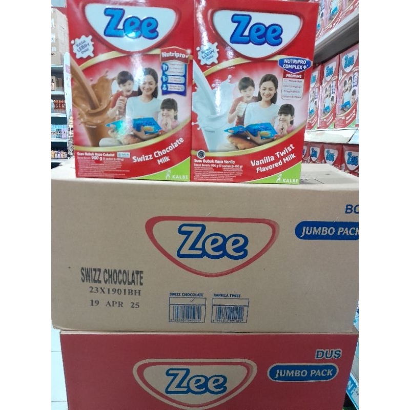 

ZEE JUMBO 900 GRAM (6 BOX / 1 KARTON )kemasan baru 875 gram