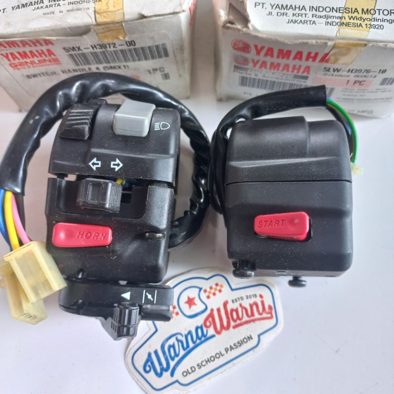 Switch holder saklar kiri kanan Nouvo Z  | 5LW-H3976-10