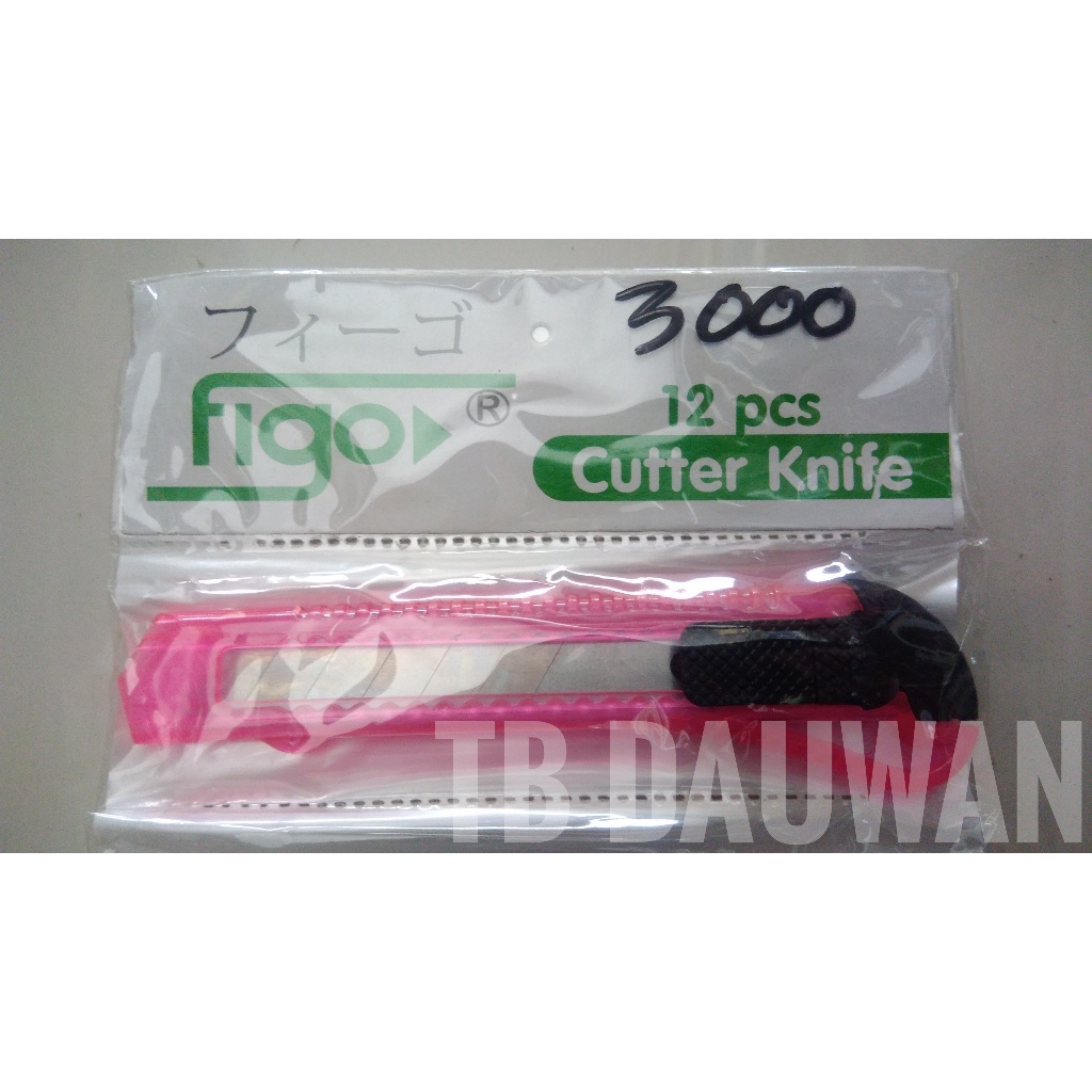 

Pisau Cutter | Cutter Besar | Pisau Cutter Stainless FIGO