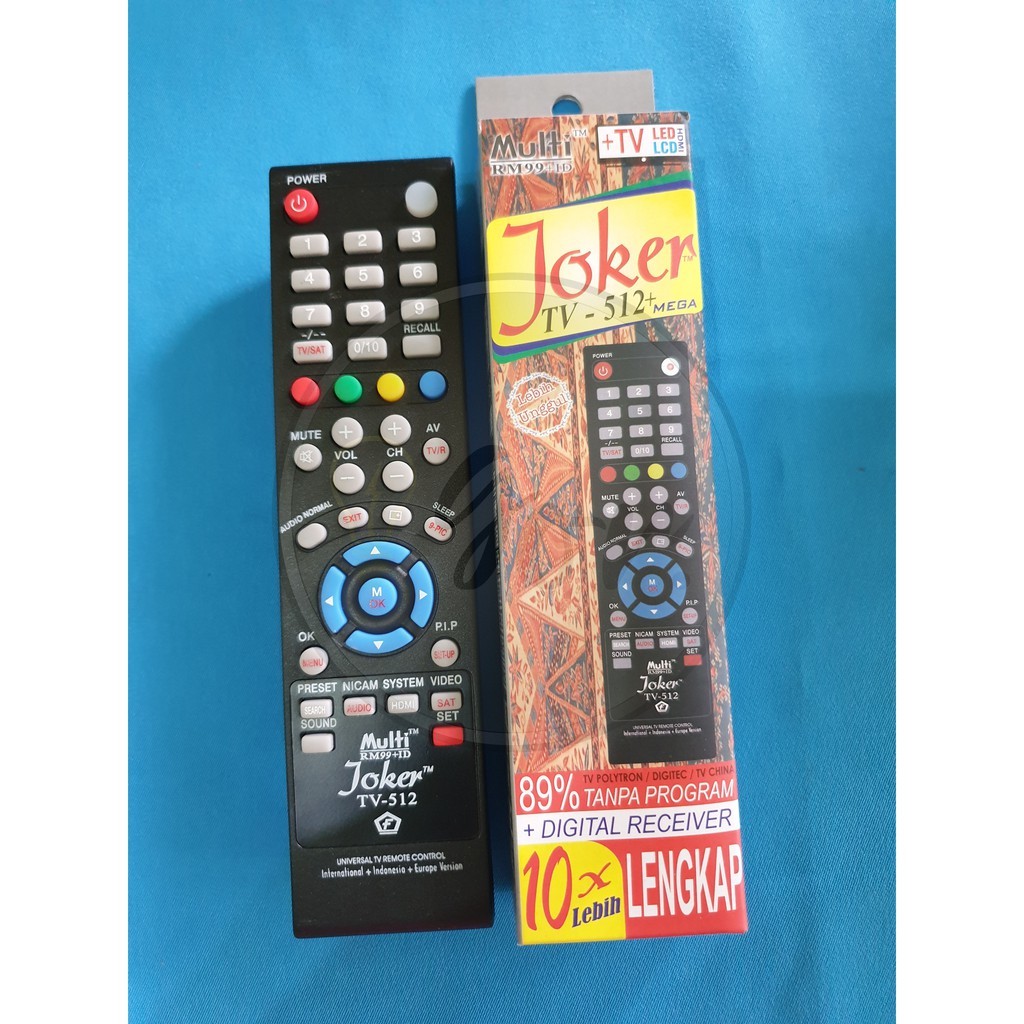 Remote TV Universal Multi Joker TV-512+