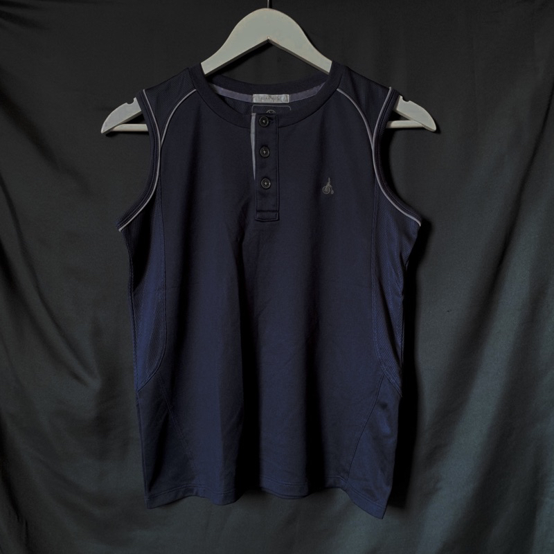 PRELOVED (ORIGINAL) SLEEVELESS BEAN POLE SHIRT - BEAN POLE TANK