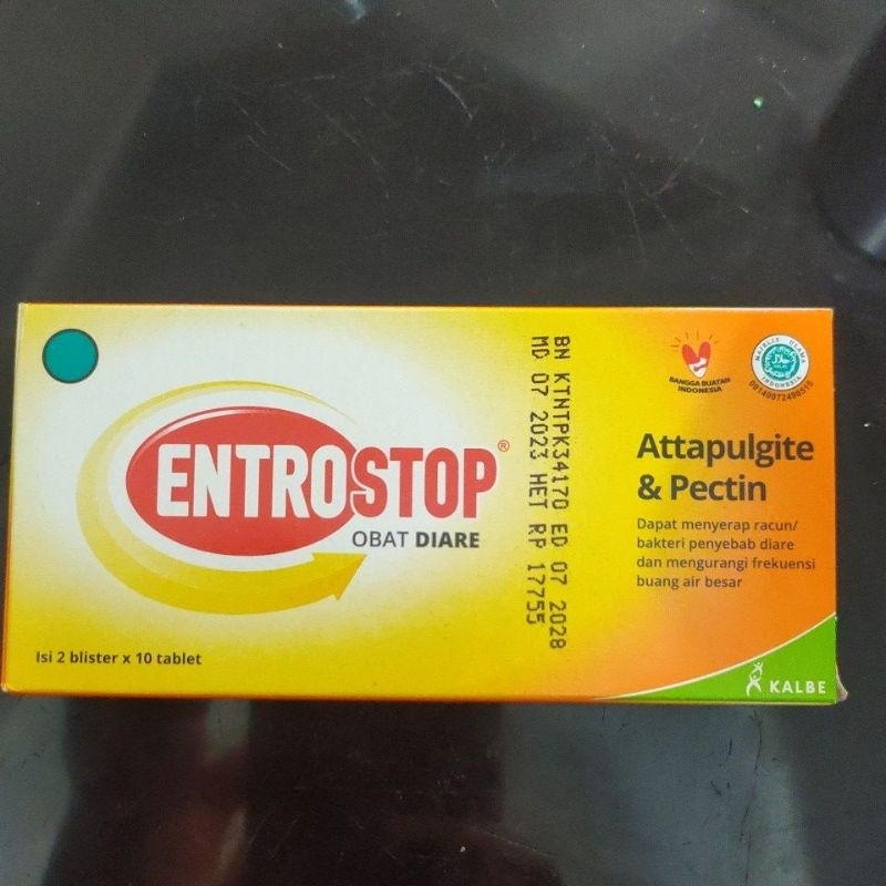 

Entrostop tablet 1Box isi 2 Blister @10 tablet / Entrostop Anak Cair 1 Box