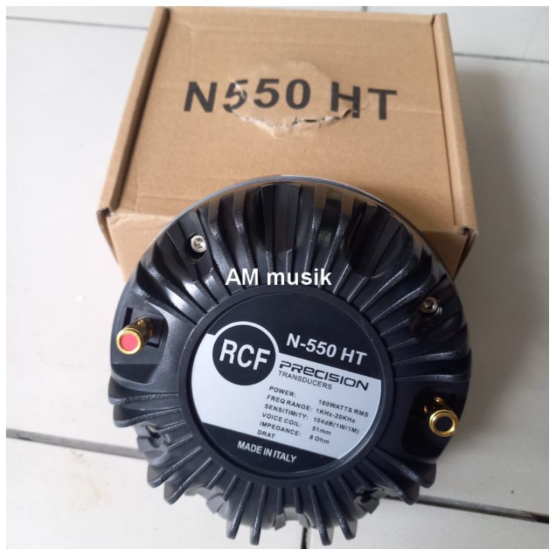 DRIVER TWEETER RCF DRAT N550HT TWEETER N 550 HT DRAT VC 2 INCH