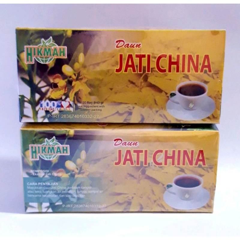 

TEH CELUP HERBAL JATI CINA / TEH CELUP JATI CINA