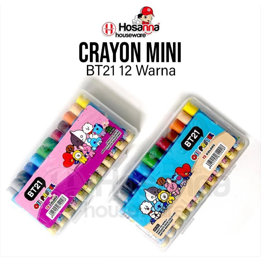 

crayon mini 12 warna / oil pastel