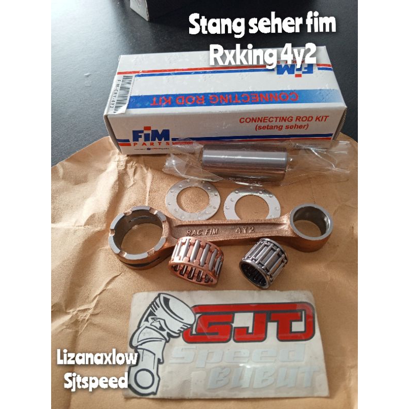 stang seher fim rxking rxk 4y2 conrod fim rxking set bearing bambu