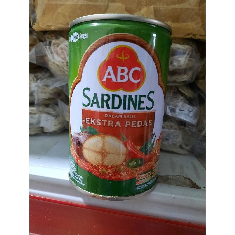 

ABC Sardines Saus Tomat 155gr