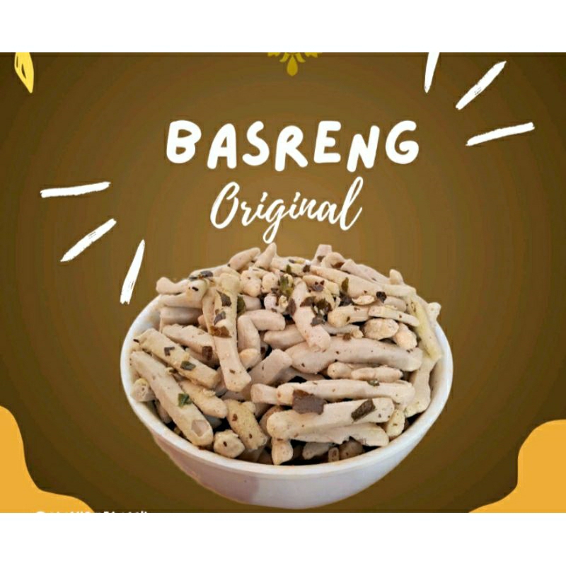 

Bakso Goreng Kriuk, gurih dan renyah/Basreng original daun jeruk/Basreng extra pedas daun jeruk berat 100 g