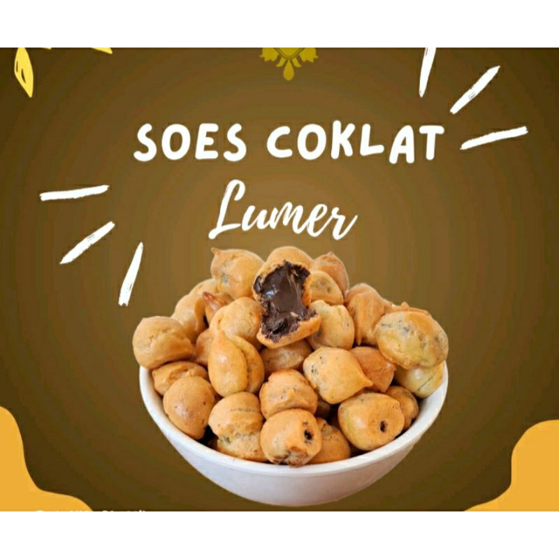 

Kue Sus Kering Renyah Rasa Coklat Lumer, Sus Mini