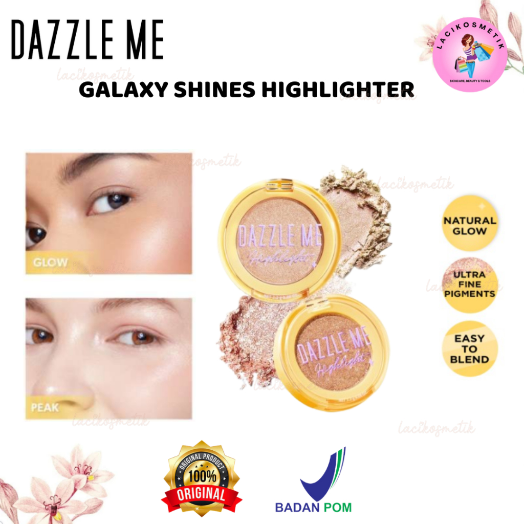 

✨LACIKOSME✨ DAZZLE ME GALAXY SHINES HIGHLIGHT / SILKY SMOOTH HIGHLIGHTER PIGMENTED