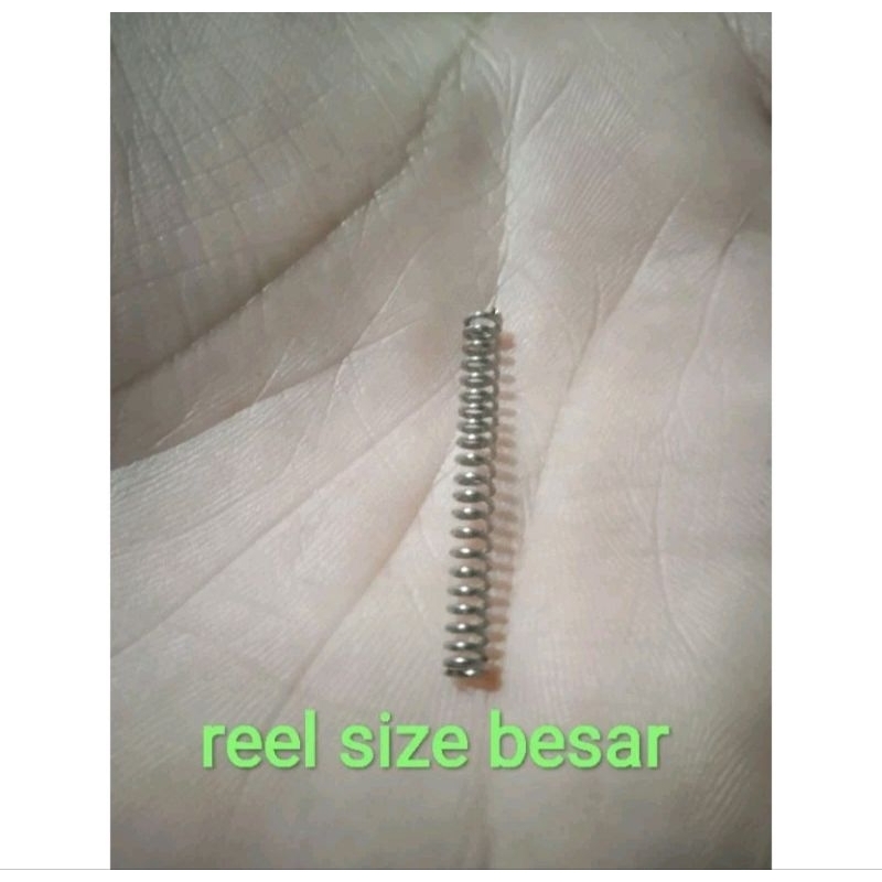 per bail arm reel model pulpen size besar