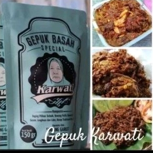 

GEPUK BASAH SPESIAL KARWATI 160gr