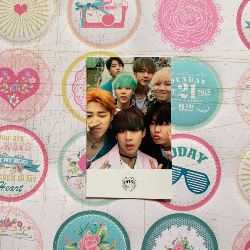 photocard group bts hyyh