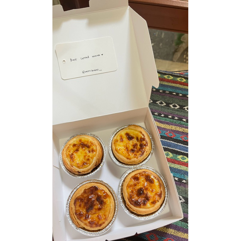 

Portuguese Egg Tart by miru.bakes_