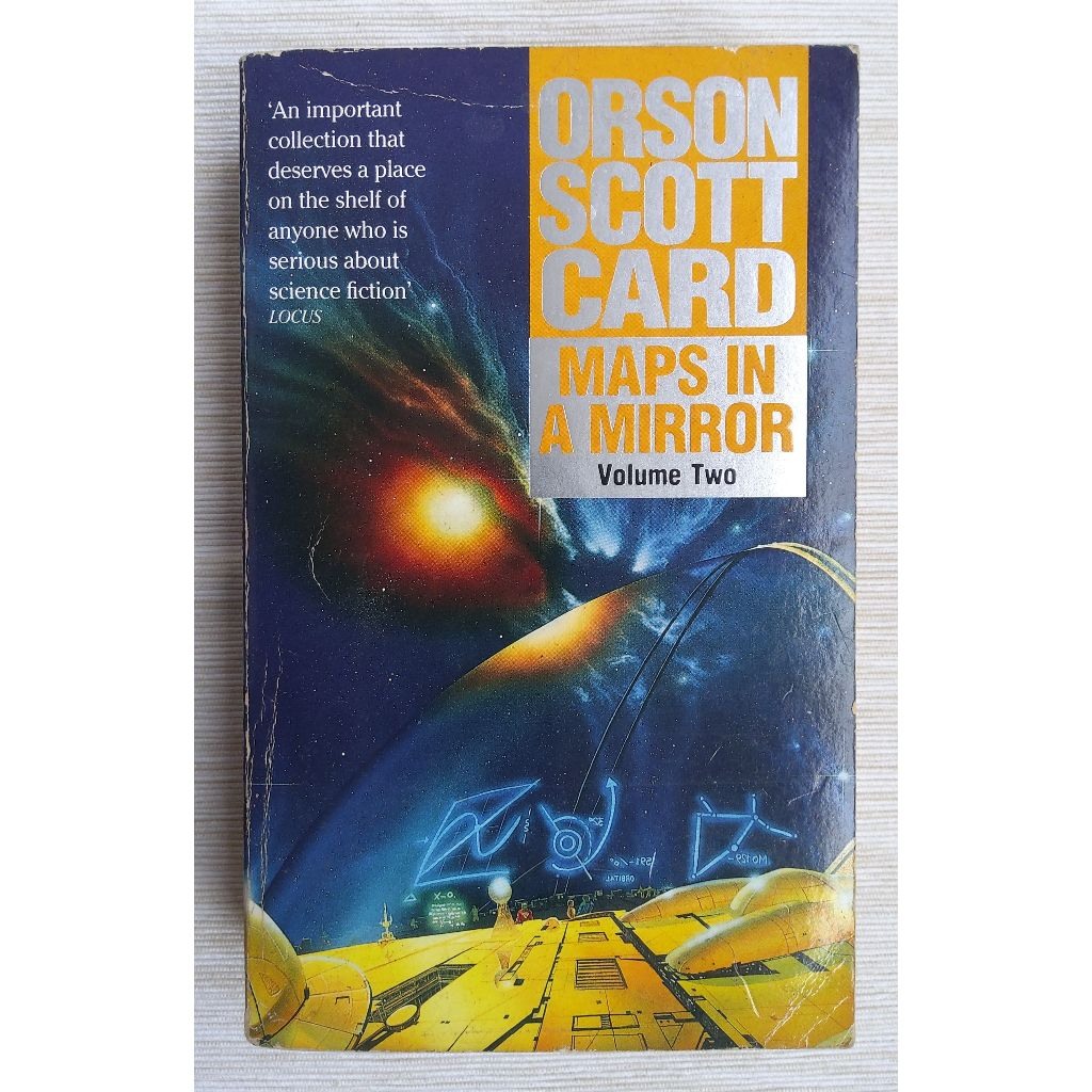 SCIENCE FICTION - Maps in a Mirror Volume 2 by Orson Scott Card, 1992, (English/buku bahasa inggris)